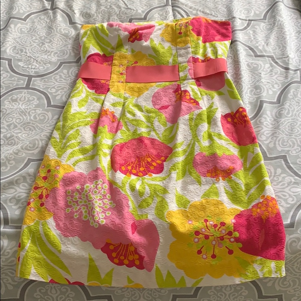 🌺 Lilly Pulitzer Strapless Dress 🌺